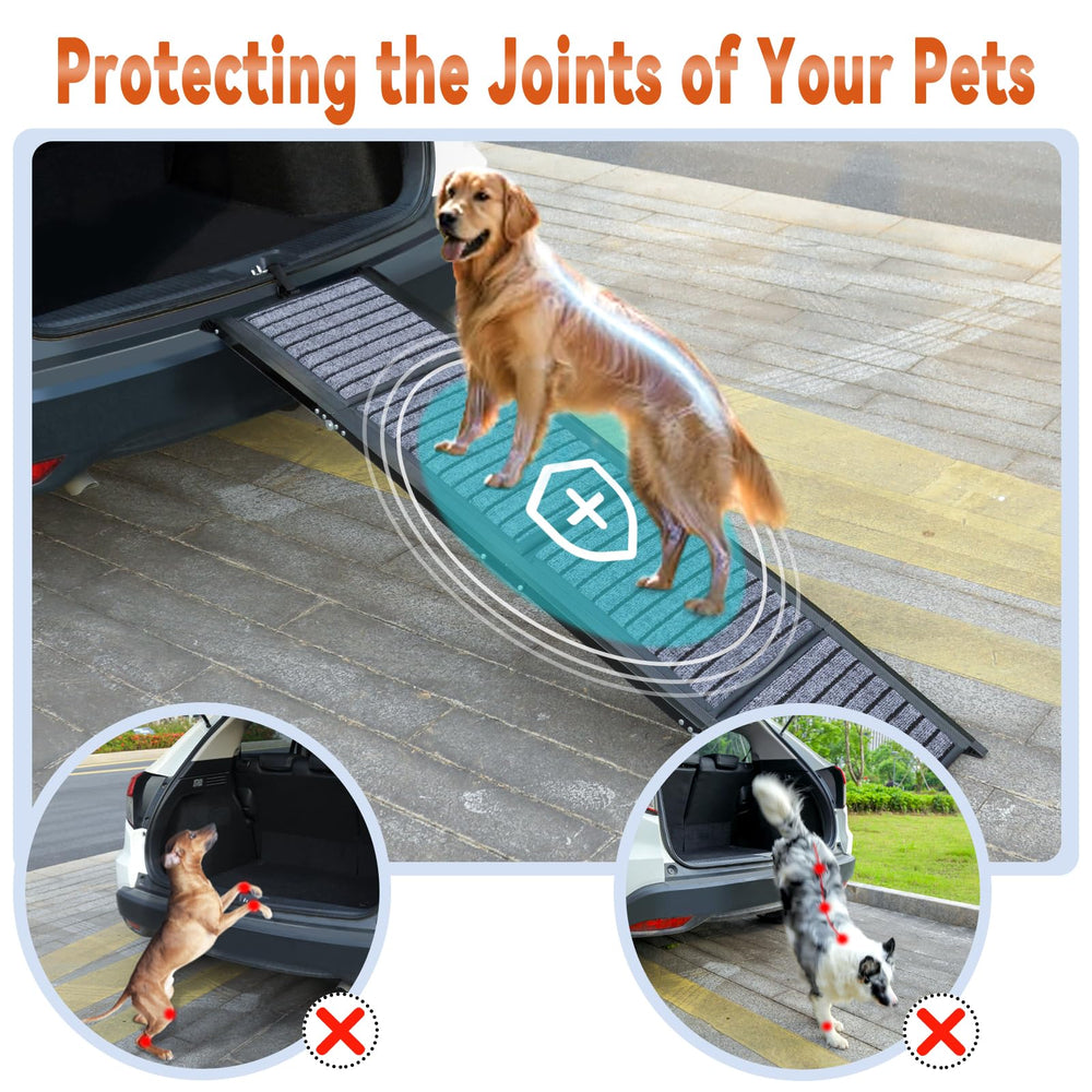 Rampa para perros de 17 pulgadas de ancho para coche Wn's Day