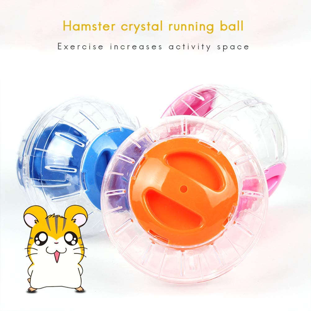 Bola cristal hámster WNZQK azul, buena ventilación para ejercicio prolongado.