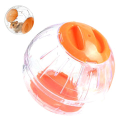 Bola cristal hámster WNZQK naranja, permite observar cada movimiento del animal.