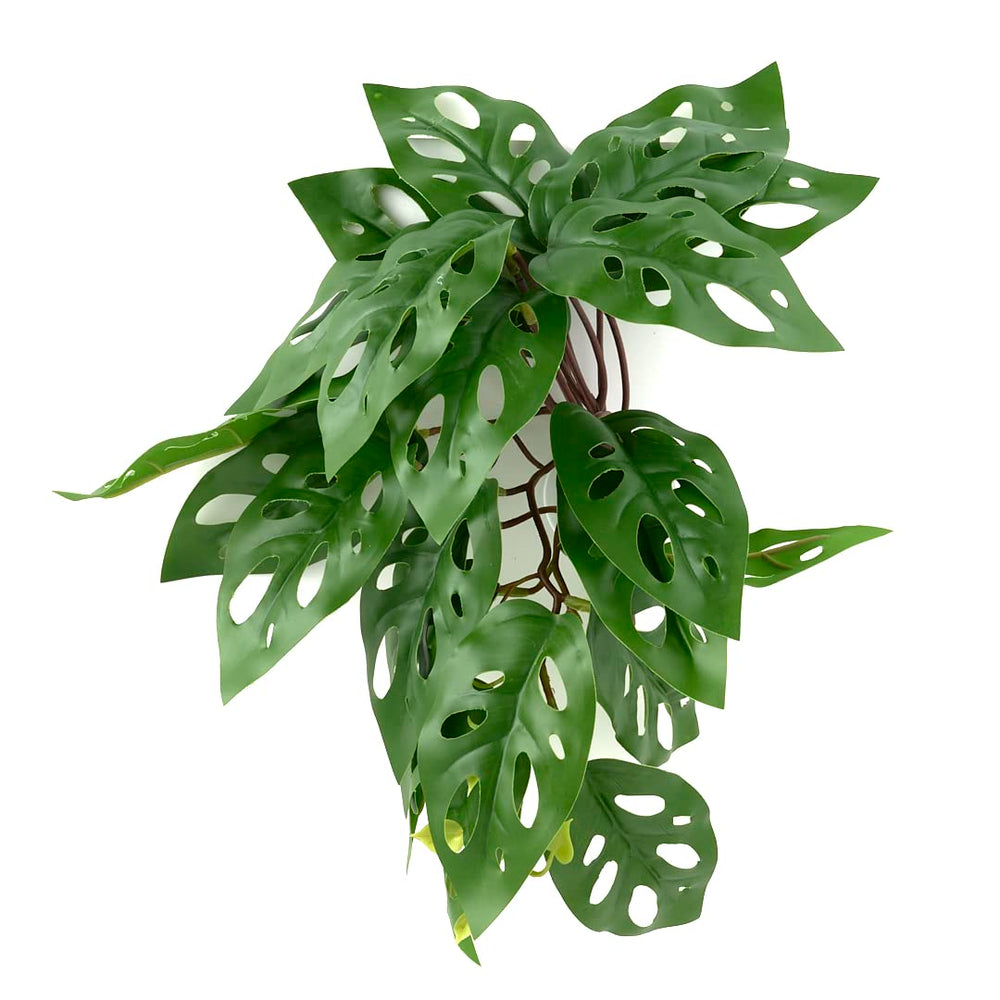 WOLEDOE plantas artificiales para terrario con ventosas, fijación fácil.