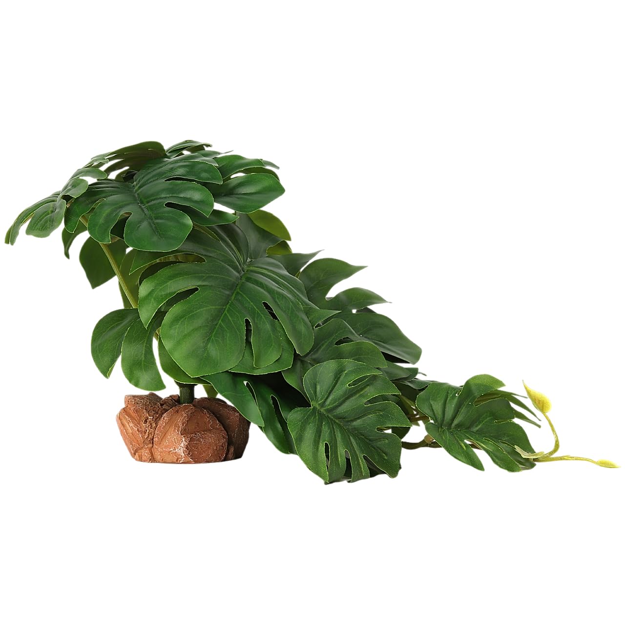 WOLEDOE plantas reptiles con hojas realistas para enriquecer el terrario y dar color