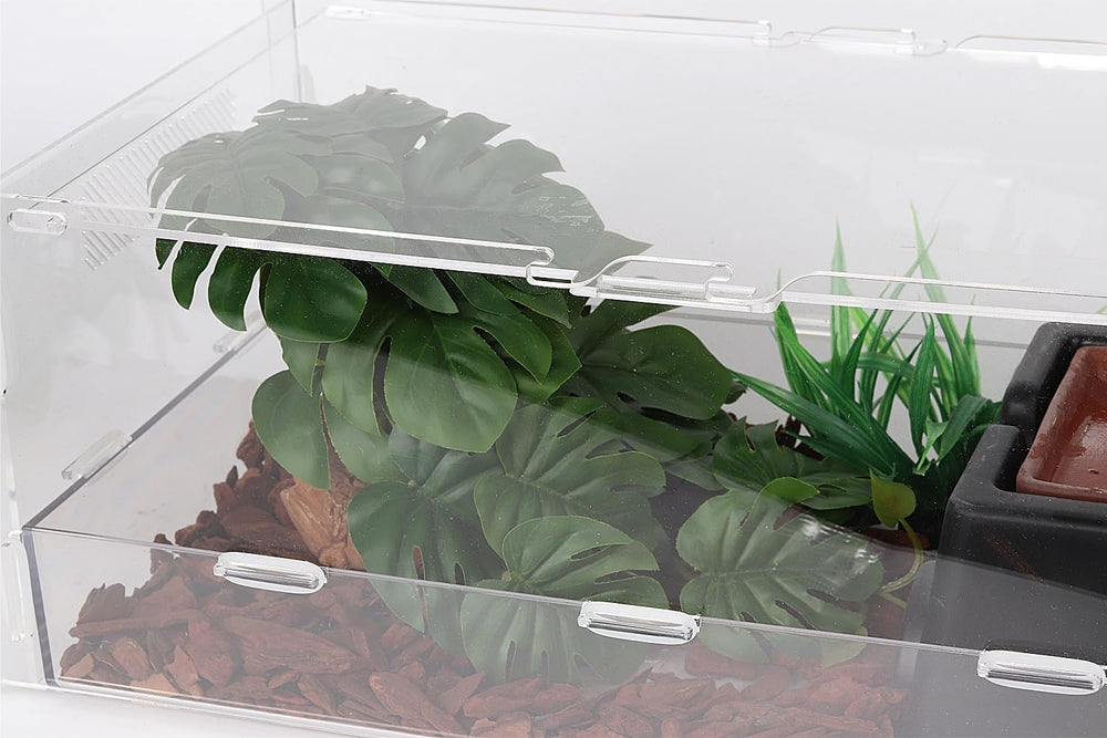 WOLEDOE planta reptil, textura de hojas duraderas para un ambiente natural