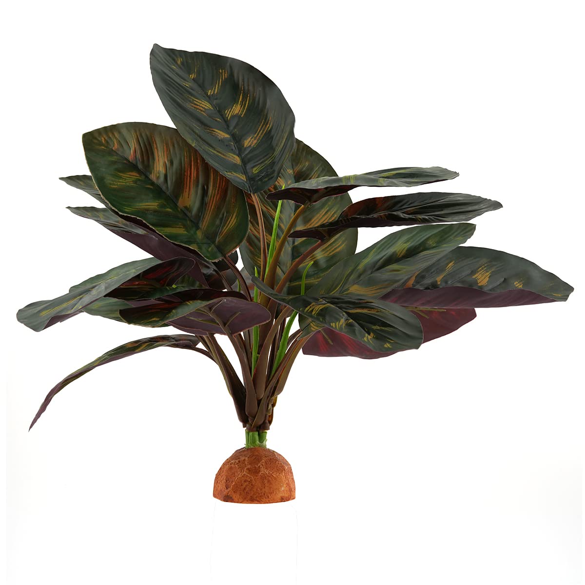 WOLEDOE Base de roca estable para planta decorativa de terrario
