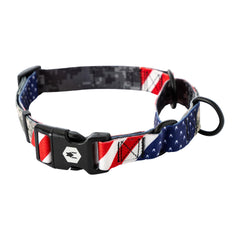 Collar Wolfgang Heavy Duty Martingale con impresión DigitalDog para paseos diarios.