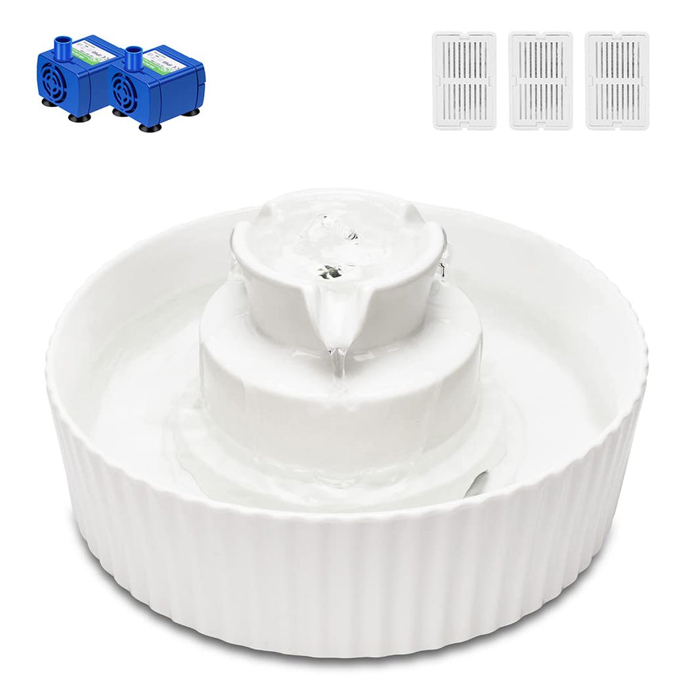 Wonder Creature Cupcake: fuente cerámica de montaje fácil para gatos y perros.