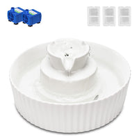Wonder Creature Cupcake: fuente cerámica de montaje fácil para gatos y perros.