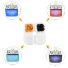 Conjunto de filtros Wonder Creature 8, repuesto para fuente Crystal, conveniencia y rendimiento.