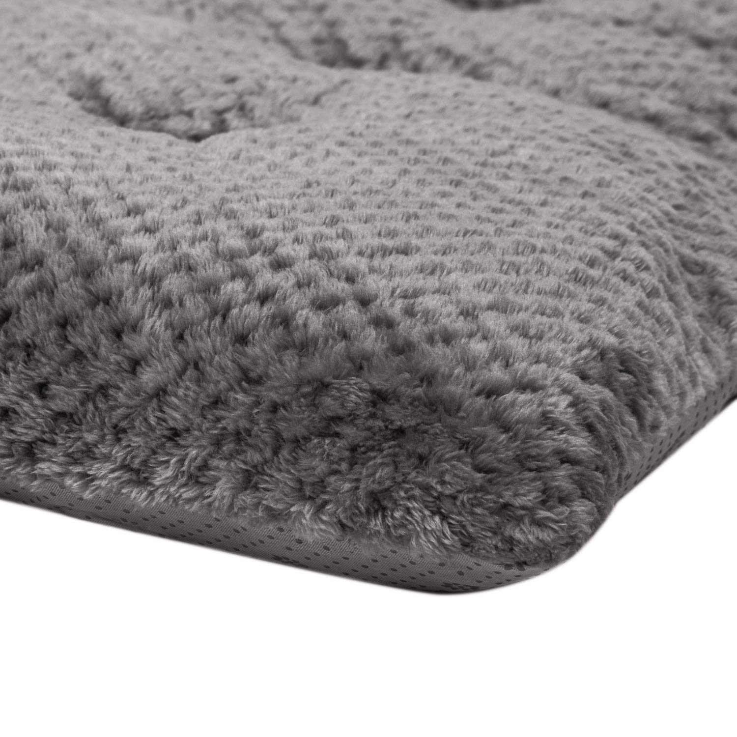 WONDER MIRACLE cama peluche deluxe, color Gris Eagle.