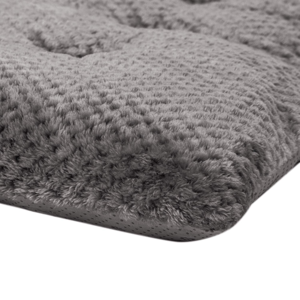WONDER MIRACLE cama peluche deluxe, color Gris Eagle.