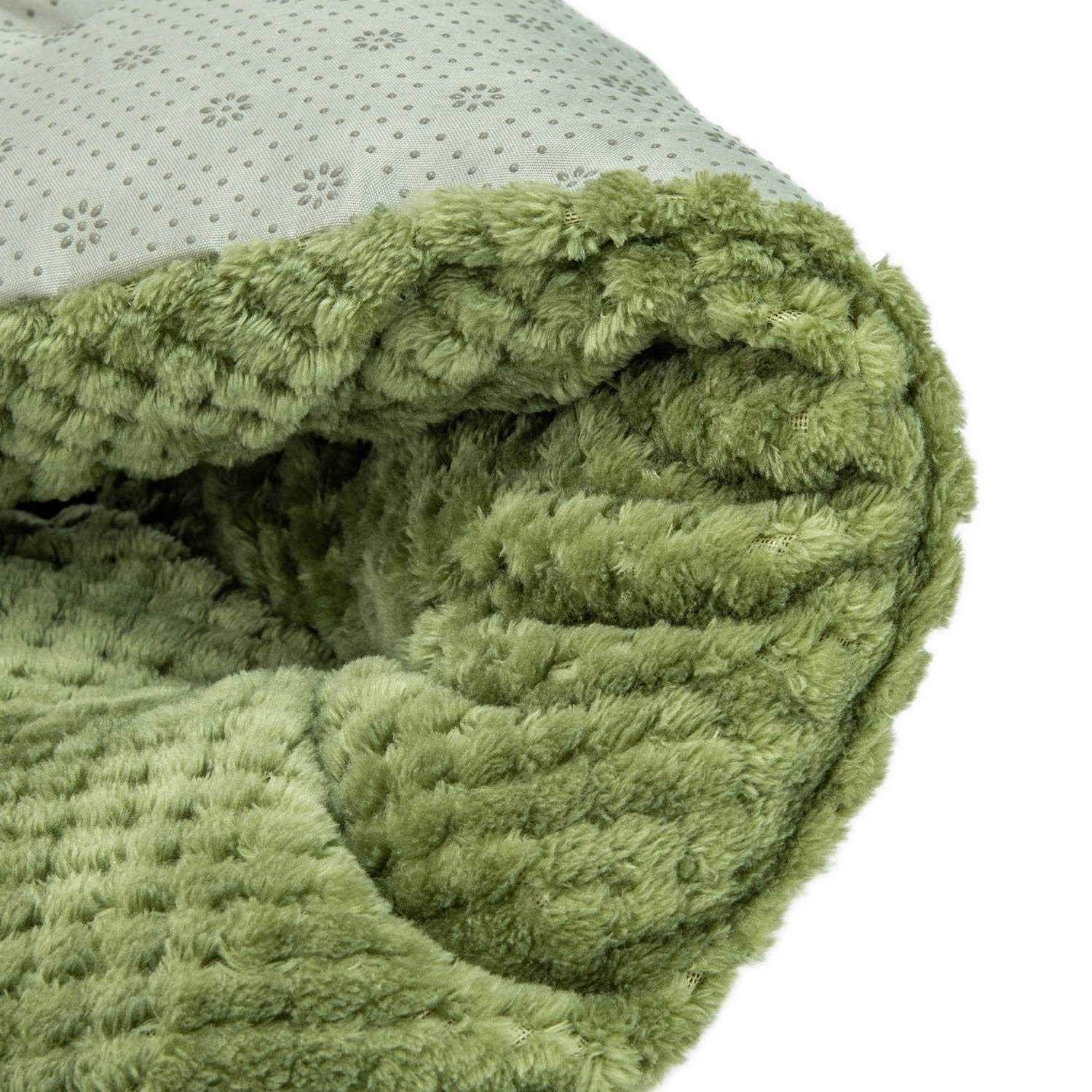 WONDER MIRACLE Fuzzy Deluxe base acolchada para mayor soporte durante el sueño.