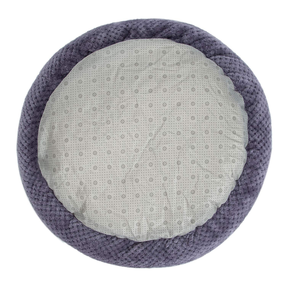 Wonder Miracle Fuzzy Deluxe cama para perros y gatos, mascota dormida en transportín.