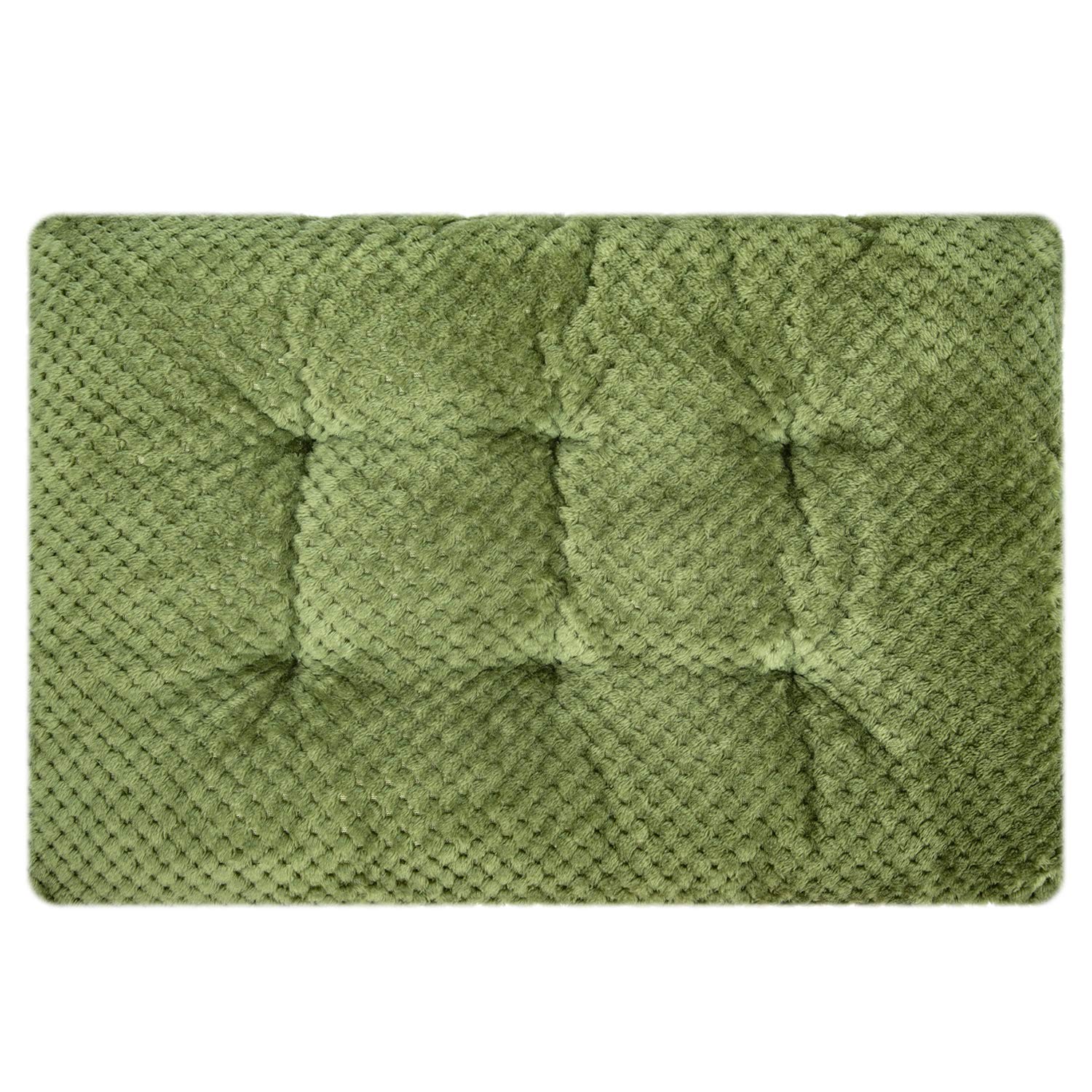 WONDER MIRACLE Fuzzy Deluxe en color oliva verde; estilo y confort para mascotas.