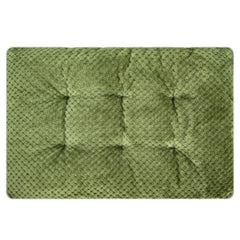 WONDER MIRACLE Fuzzy Deluxe en color oliva verde; estilo y confort para mascotas.