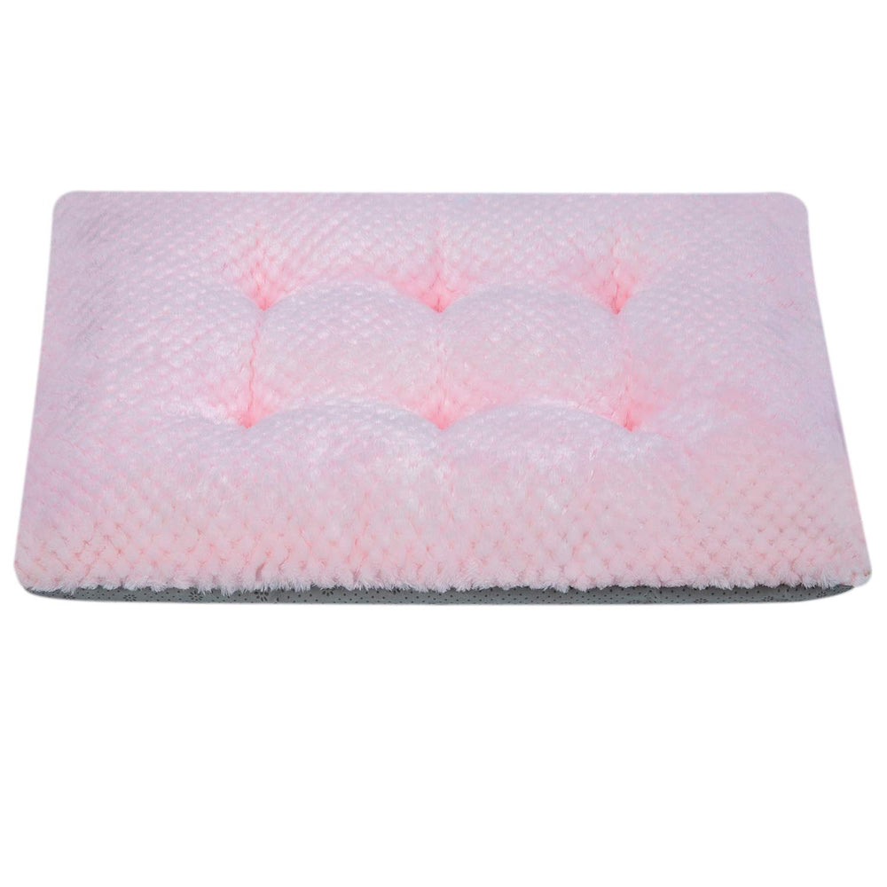 Cama rectangular de 15x23 pulgadas ideal para perros pequeños y gatos.