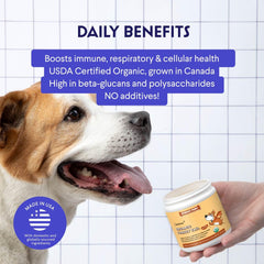Wonder Paws cuchara medidora polvo cola-pavo: dosificación simple para cada comida.