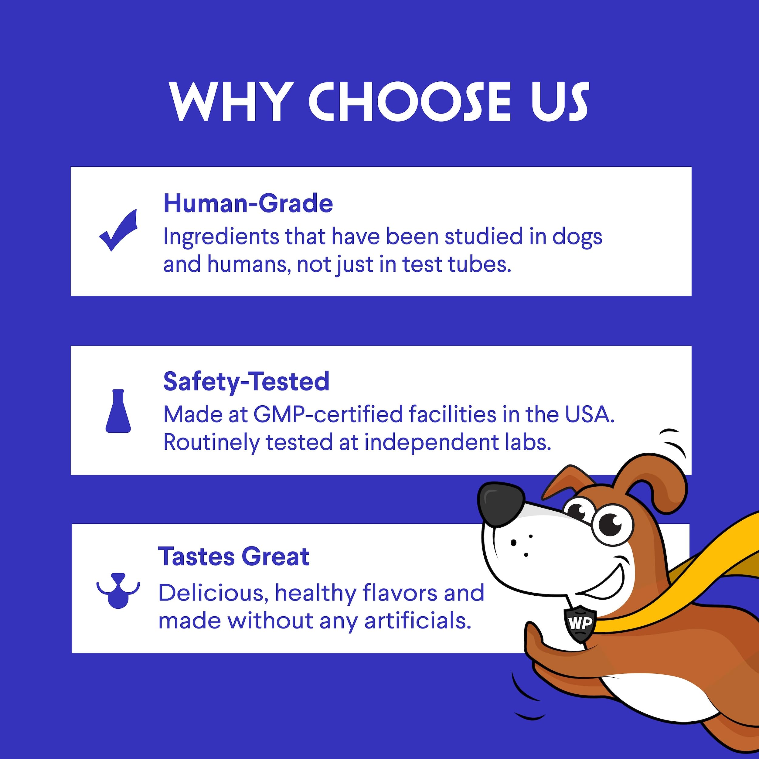 Wonder Paws dosis fácil para espolvorear en comida