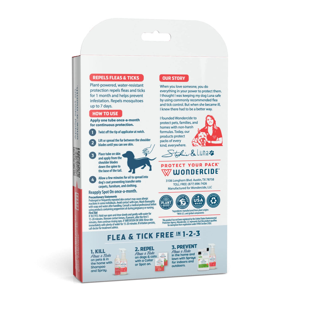 Wondercide, envase reutilizable con packaging reciclable.