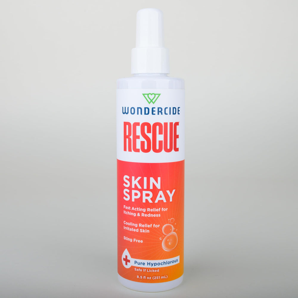 Wondercide Rescue, usos-diarios-patitas, aplicación rápida y cómoda para irritaciones.