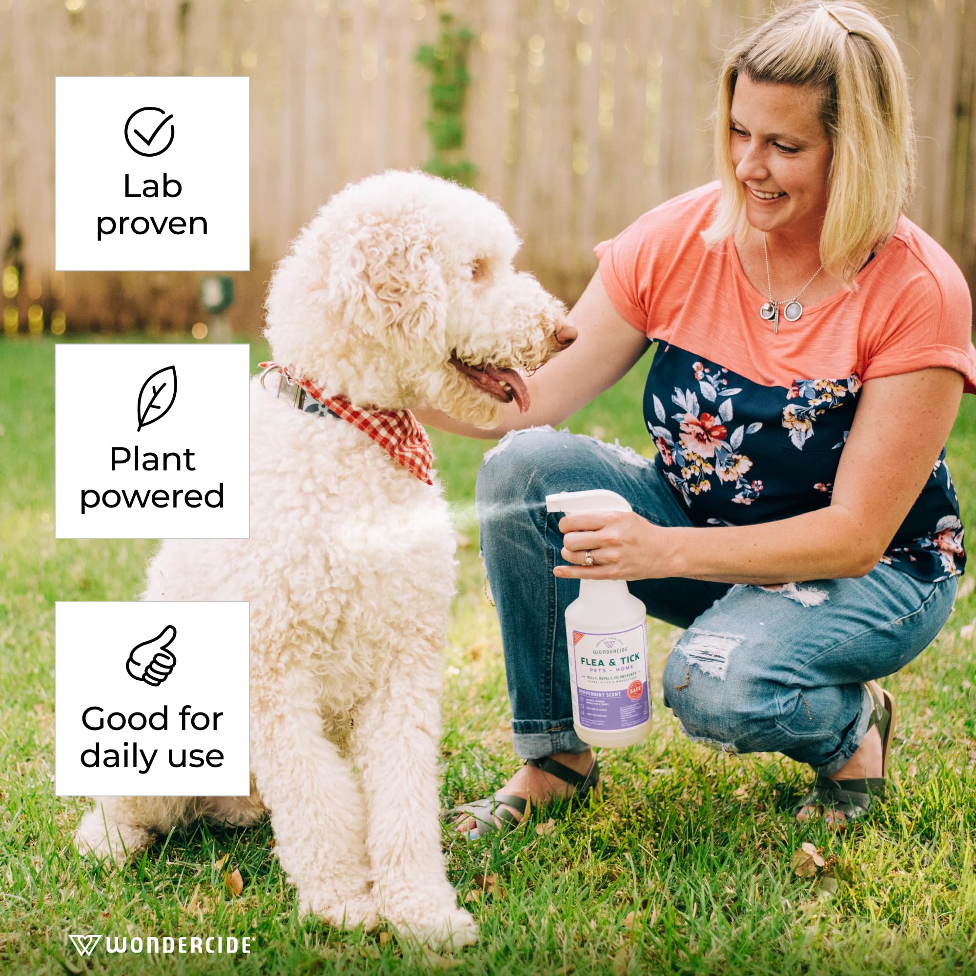 Wondercide: aroma a romero que refresca el hogar durante la limpieza.