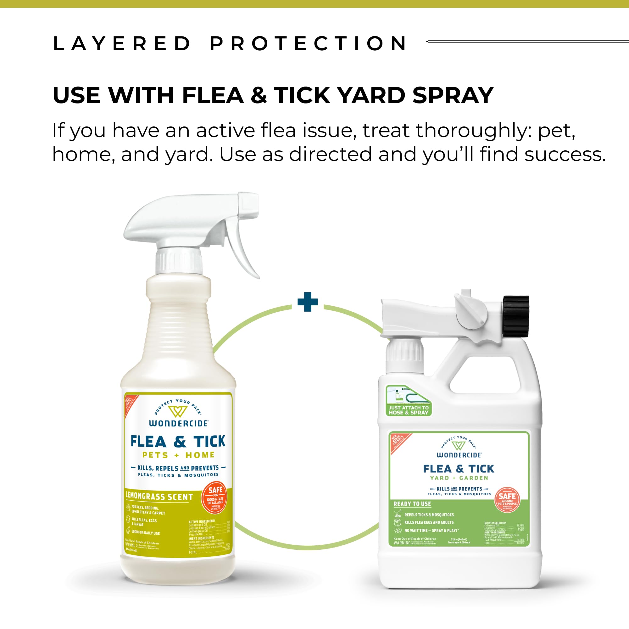 Fragancia lemongrass de Wondercide durante la limpieza del hogar.