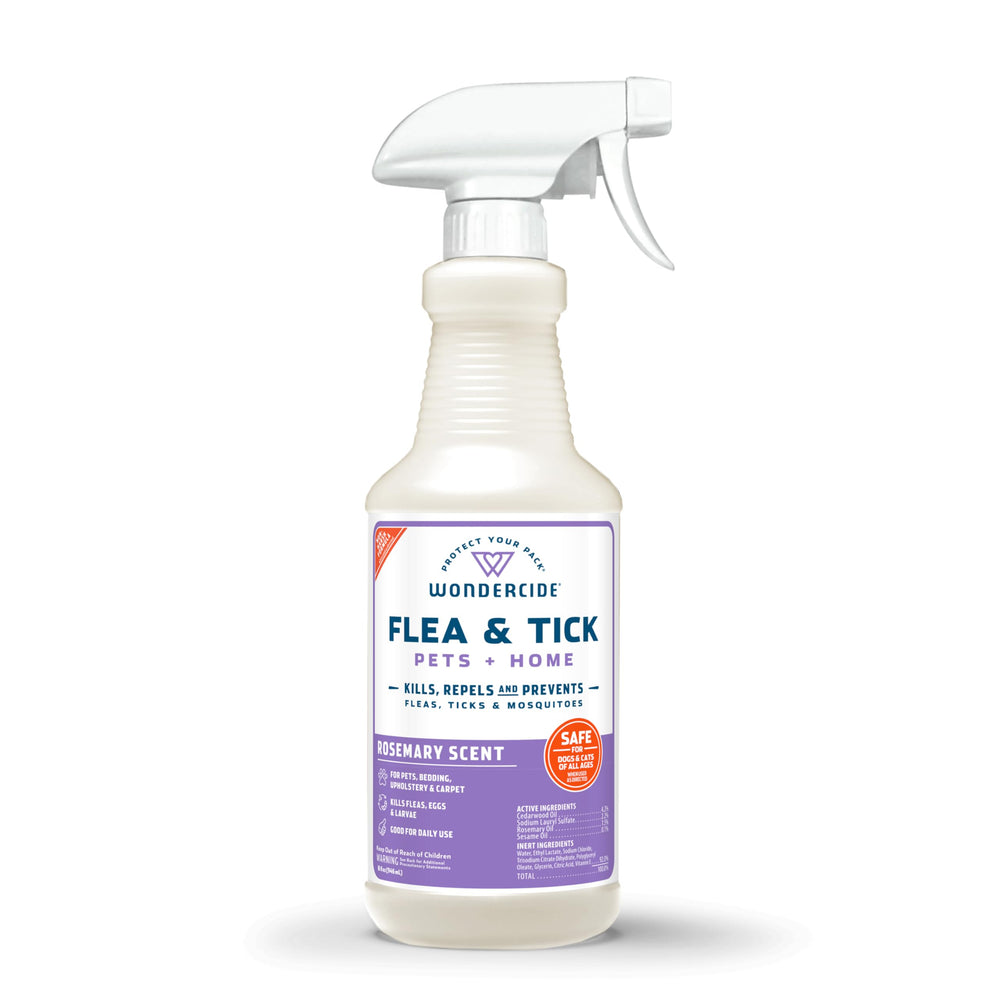 Wondercide spray botella 16oz para pulgas, garrapatas y mosquitos en casa.