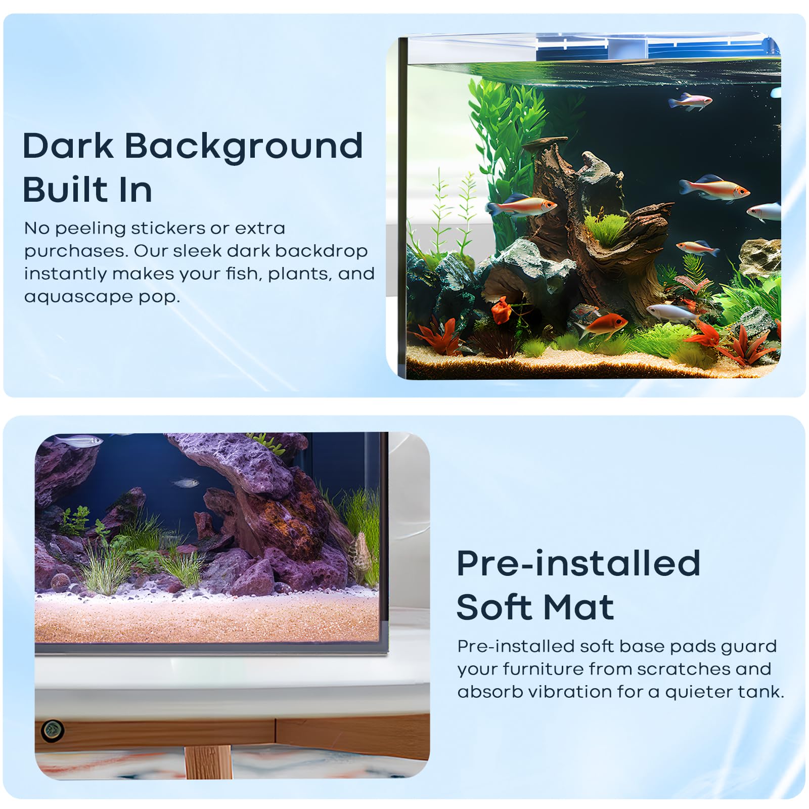 Wonderfactory cubo tamaño compacto para escritorio en espacios pequeños