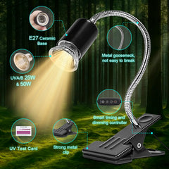 Lámpara de calor Wondrokey con temporizador automático para gestionar el calor fácilmente.