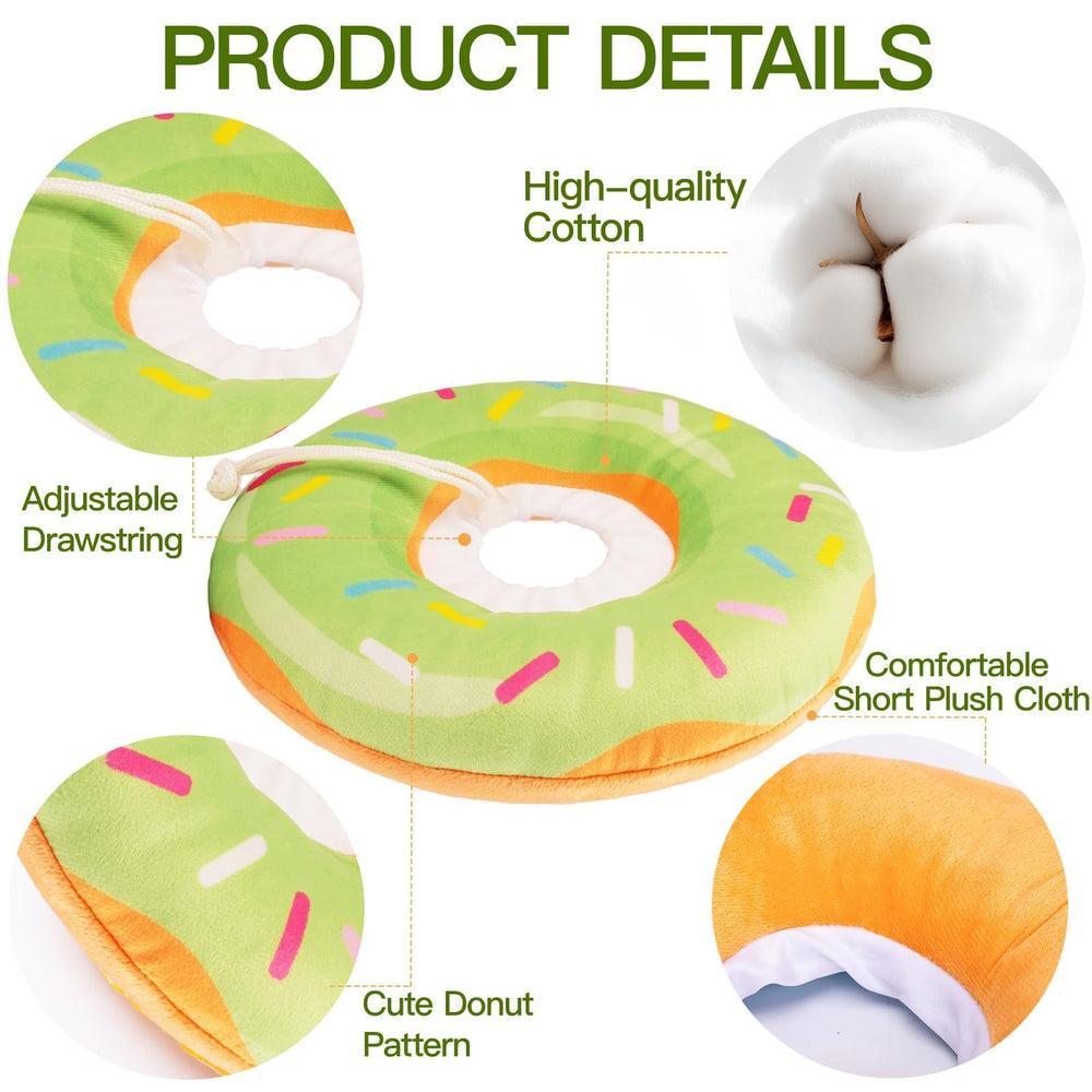 WONONE collar donut ligero para gatos, facilita el uso diario.