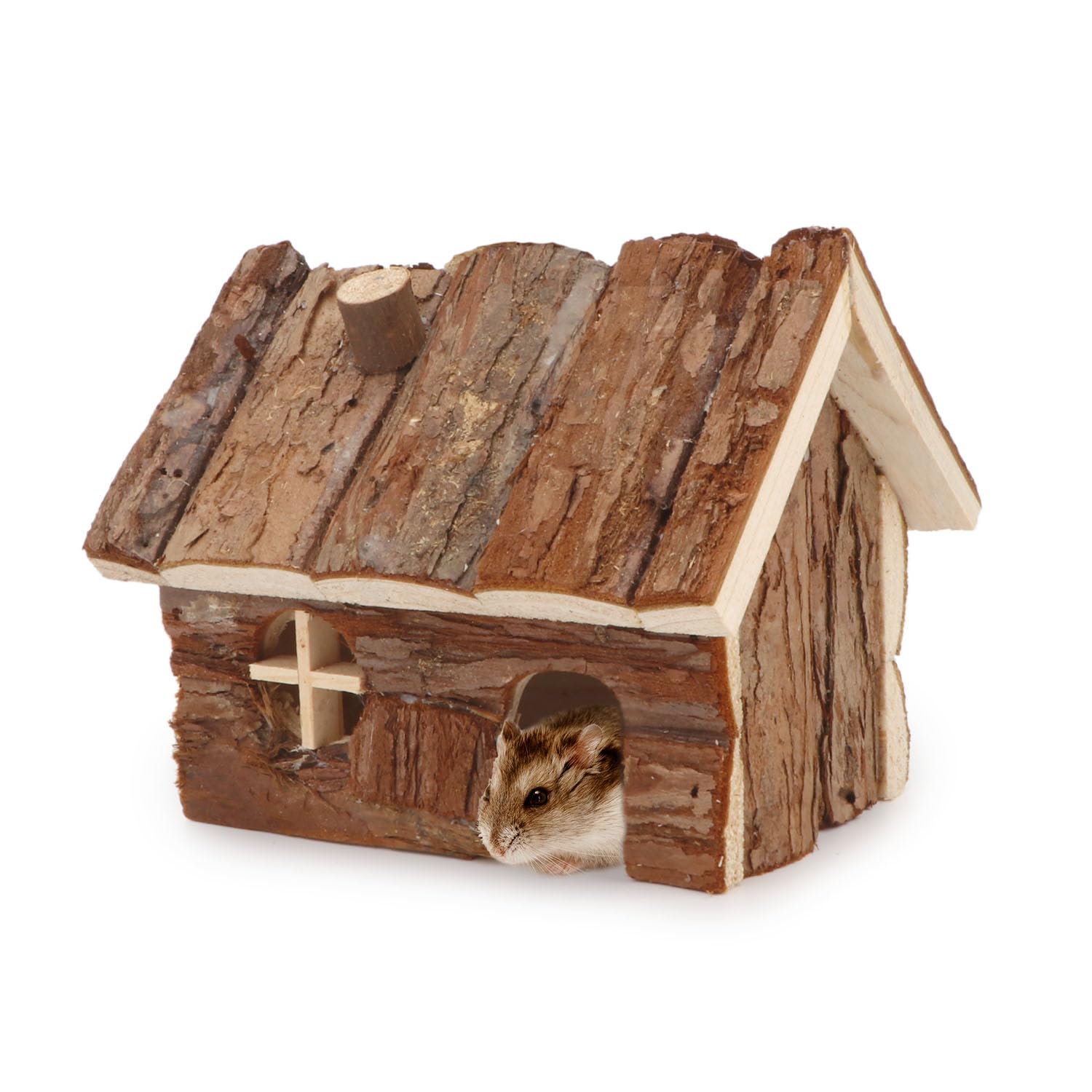 Wontee mueble hamster madera: uso diario, refugio y almacenamiento de cama.