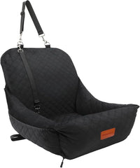 Wooaidagg asiento-perro-pequeno-25libras cómodo y seguro para paseos en coche