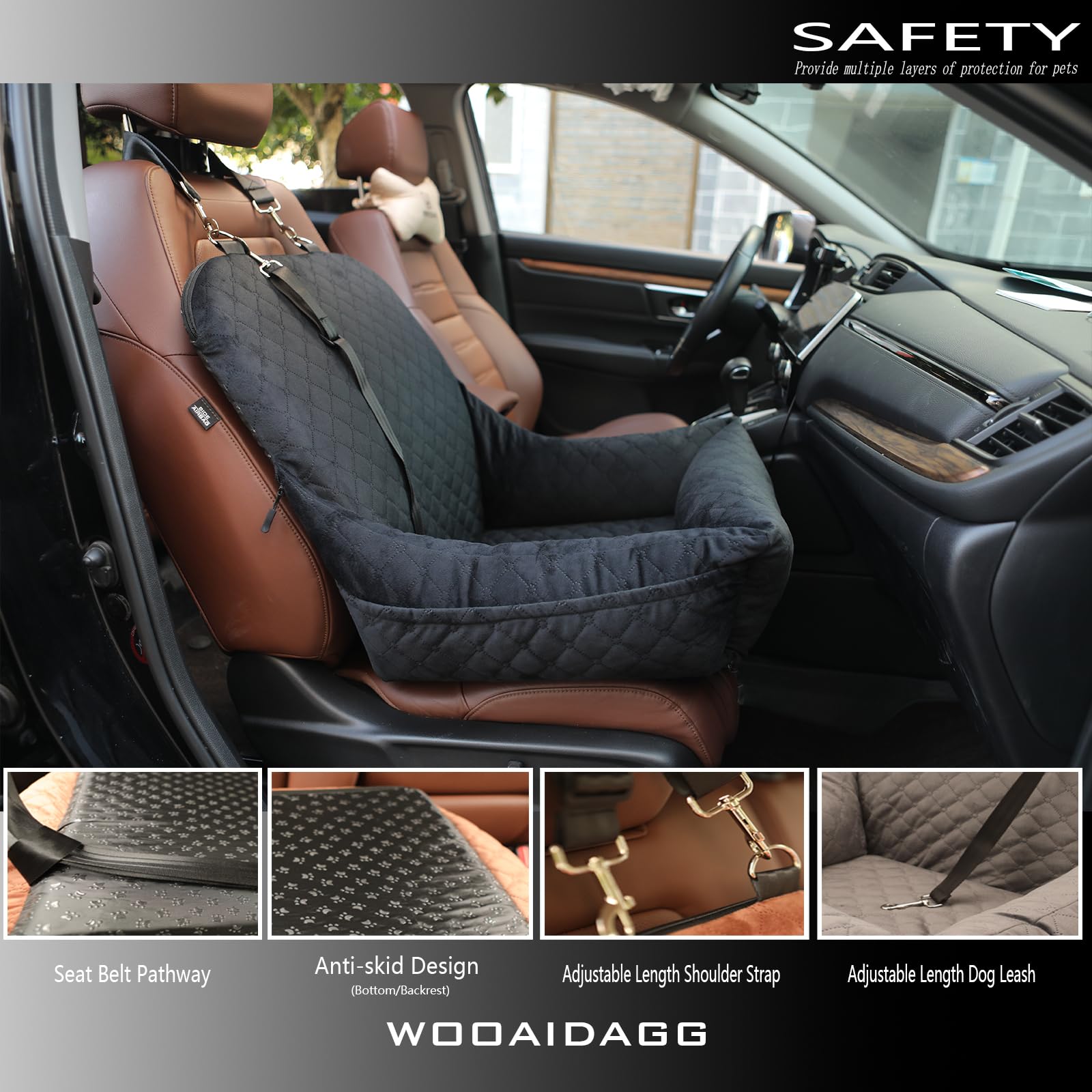 Wooaidagg funda-desmontable-lavable limpieza rápida y montaje sencillo