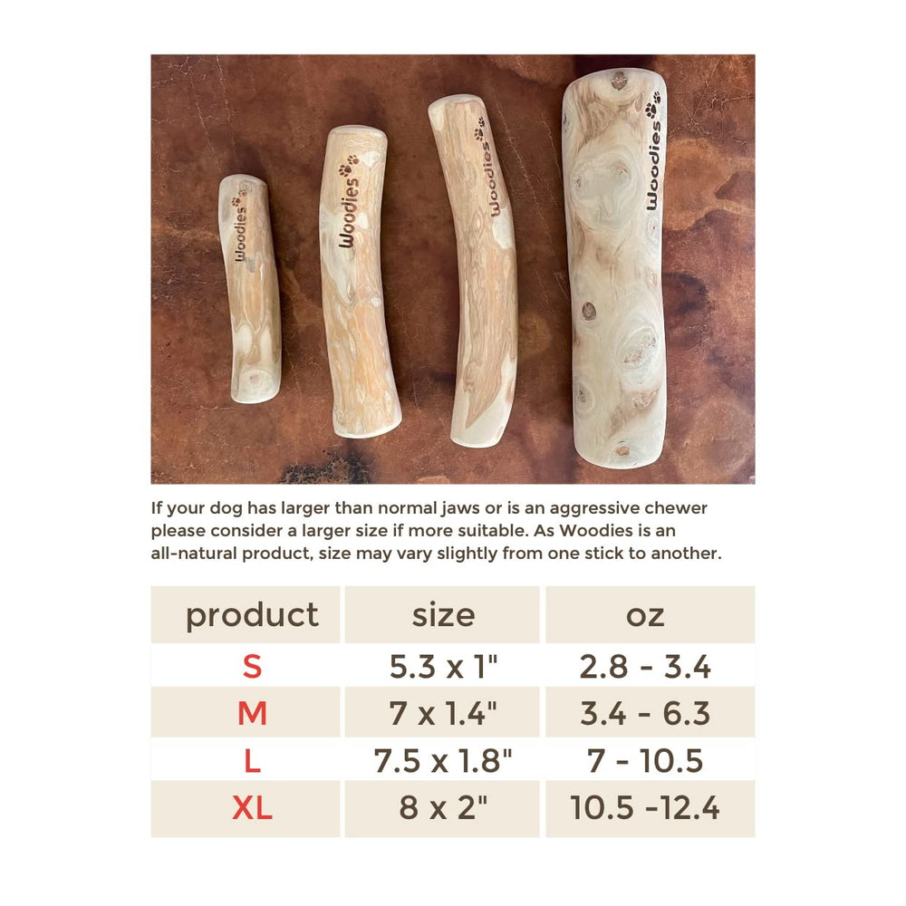 Woodies Dog Chews juego exterior con cuerda de coco para sesiones entretenidas.