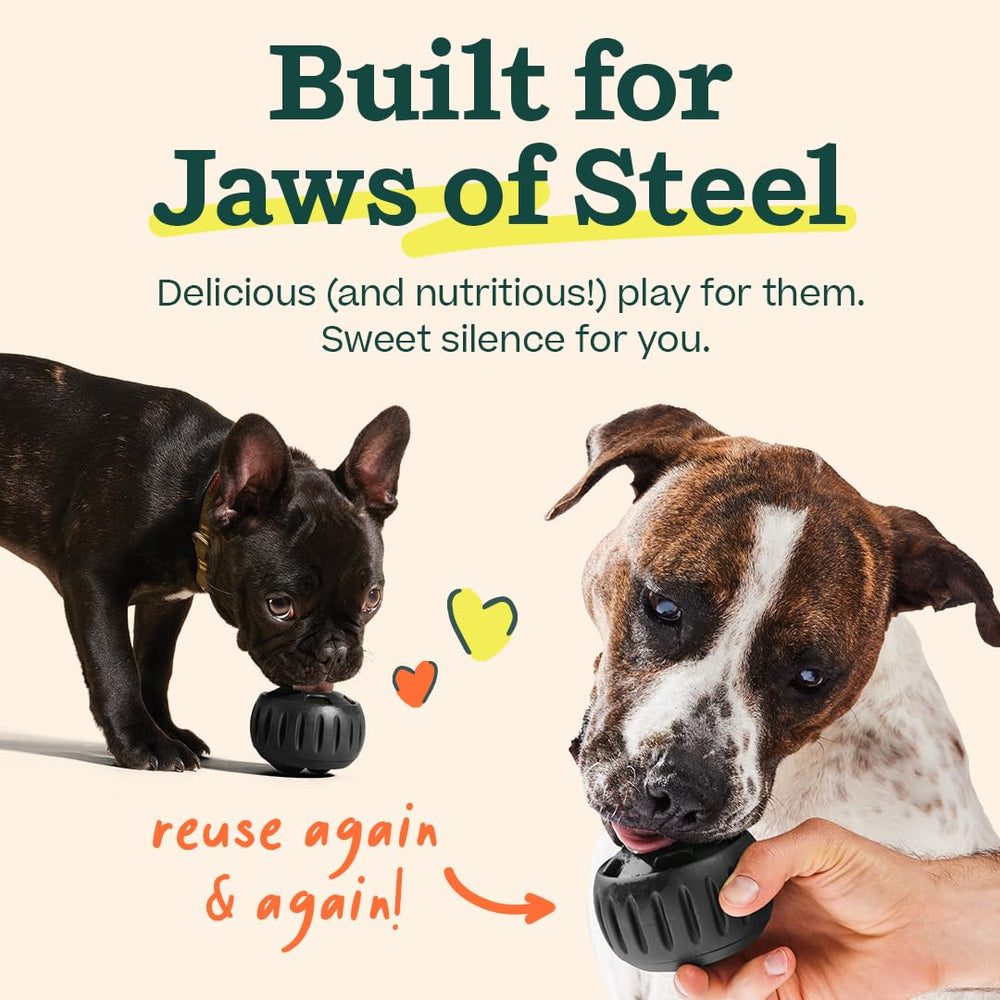 WOOF Power Chewer Pupsicle, diseñado en Denver, calidad que respalda juego seguro.