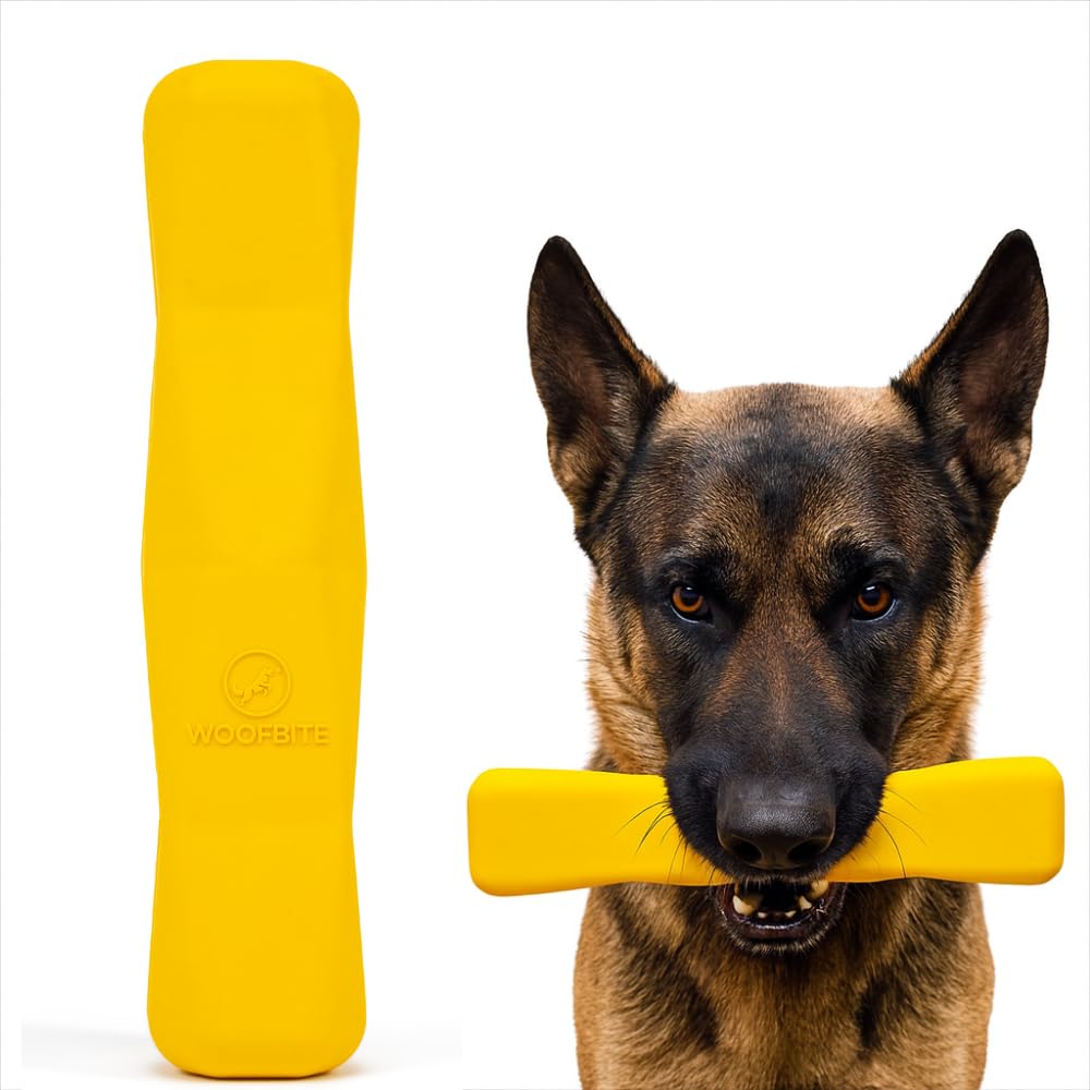 WoofBite: juguete palo indestructible para perros, 8x2 pulgadas