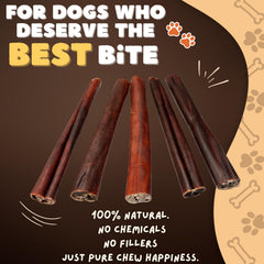 Woofley's palitos de colágeno, textura masticable, ideal para masticación diaria y entretenimiento.