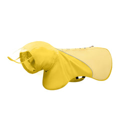 Poncho impermeable WOOFO para perro amarillo, ligero y cómodo para paseos.
