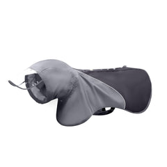 WOOFO poncho impermeable para perros con colocación rápida durante paseos bajo la lluvia