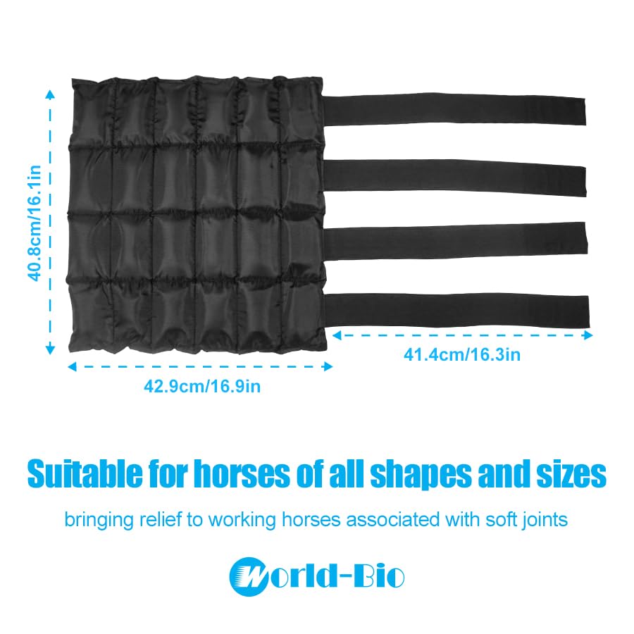 WORLD-BIO botas de hielo para juntas del caballo sensación fría suave