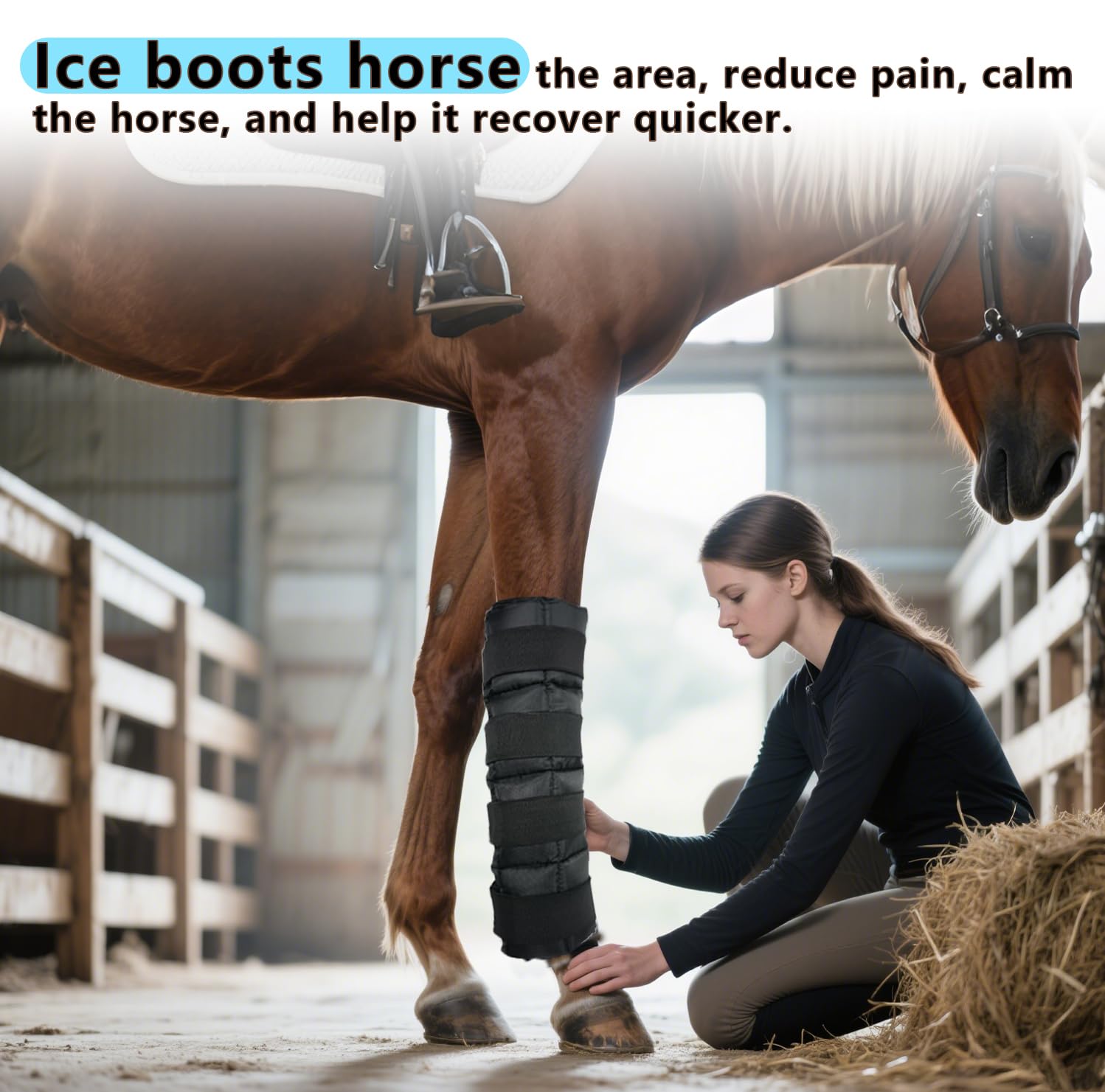 WORLD-BIO botas de hielo para uso en campo con fijación segura