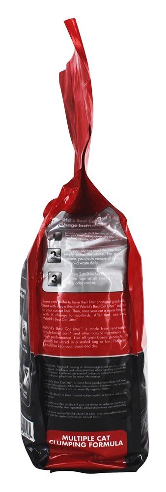 World's Best Cat Litter ideal para hogares con 1 o 2 gatos gracias a su forma de grumos.