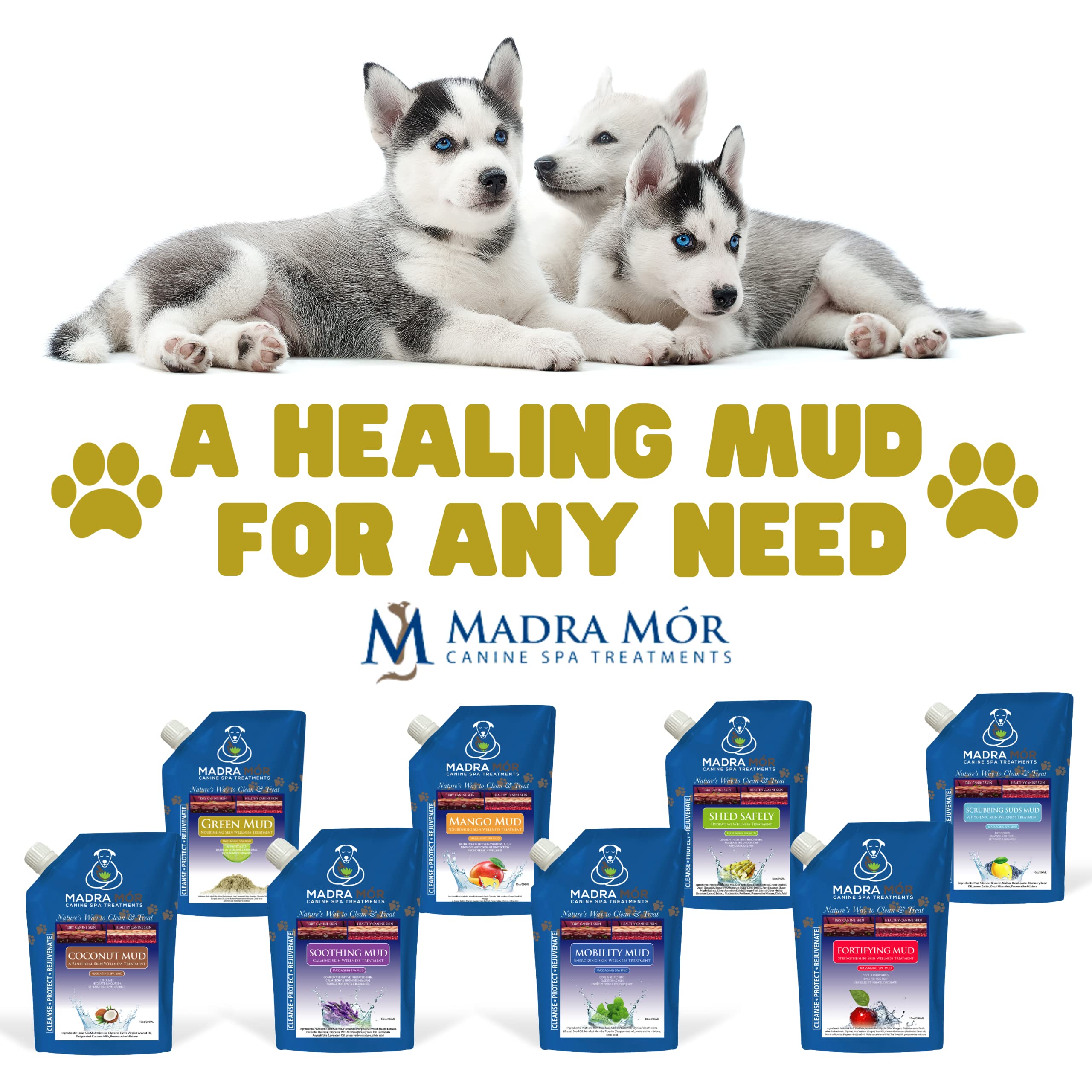 Worldwide Nutrition Madra Mor aroma fresco, experiencia de baño agradable para el perro