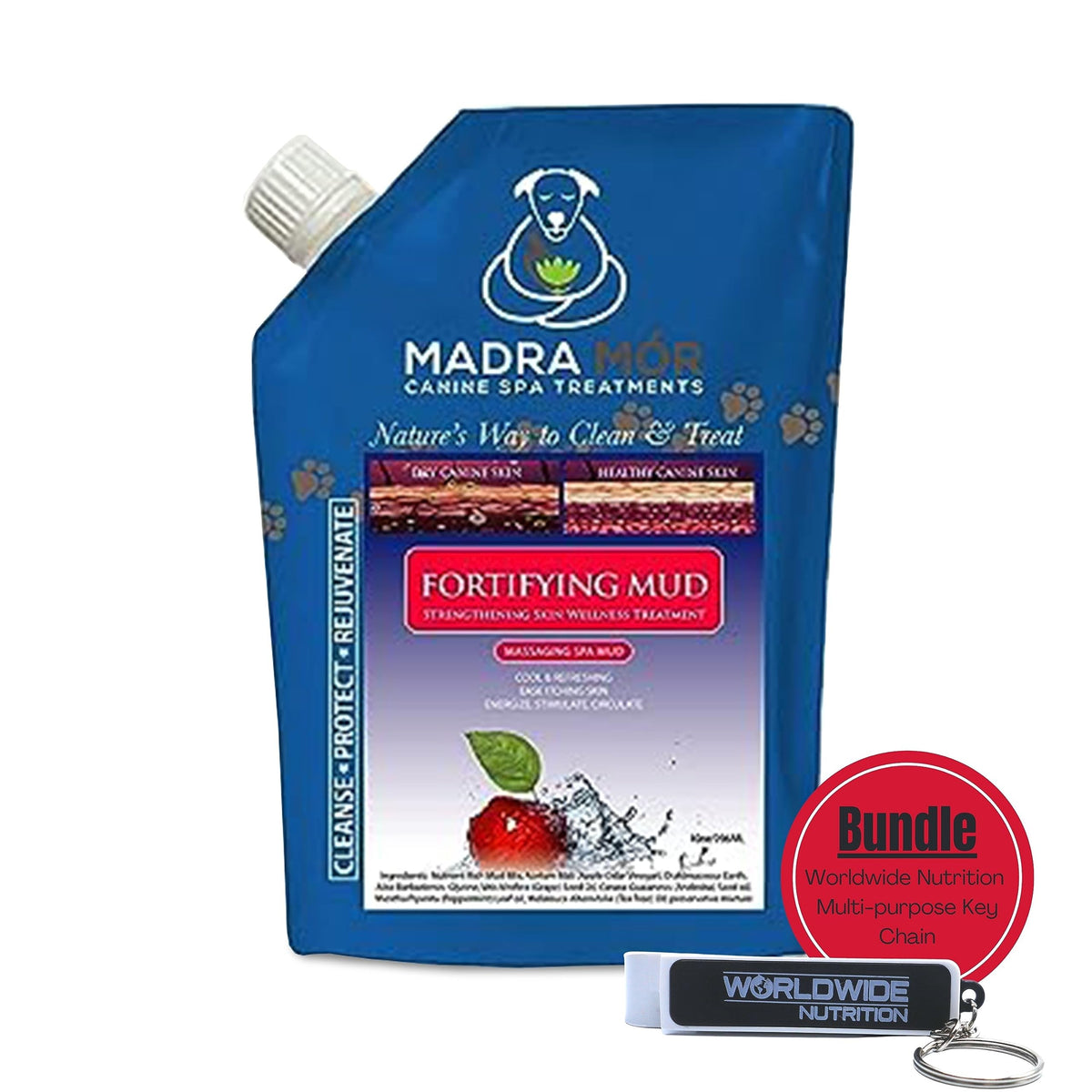 Madra Mor Barro Fortalecedor para perros en empaque de 10 oz