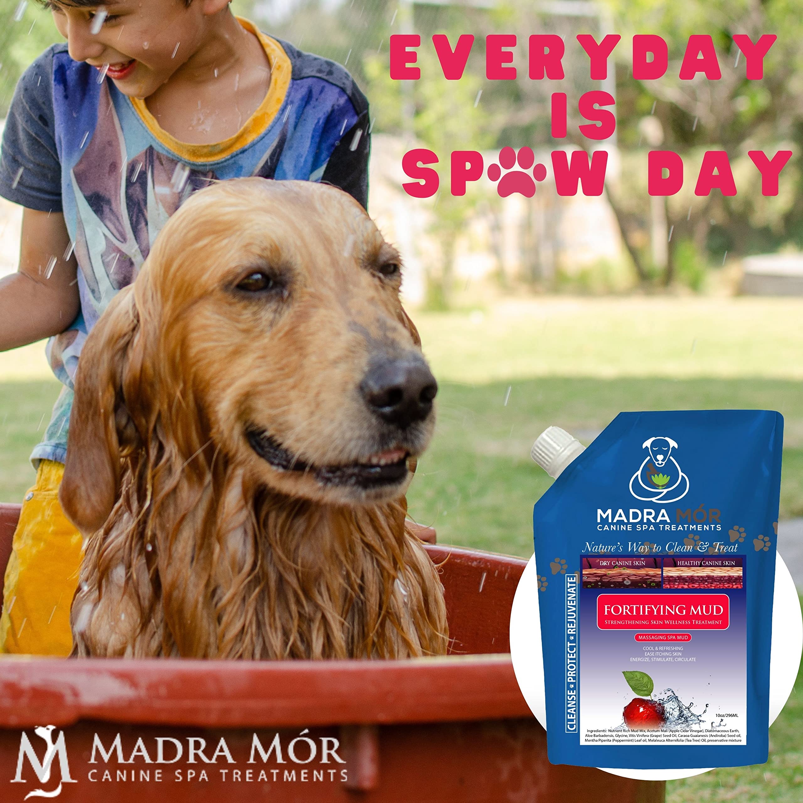 Madra Mor, ingredientes naturales en lodo para el cuidado