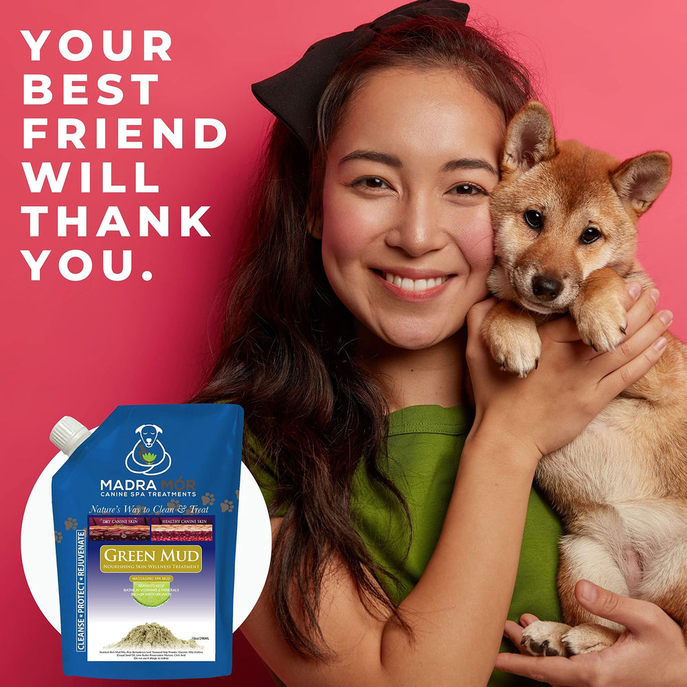 Worldwide Nutrition Madra Mor ingredientes naturales: barro mineral y algas para nutrición del pelaje