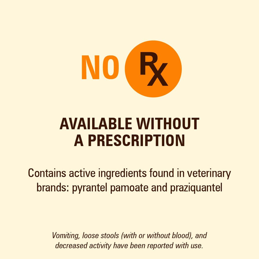 WORM X PLUS tabletas masticables en mano, sabor agradable