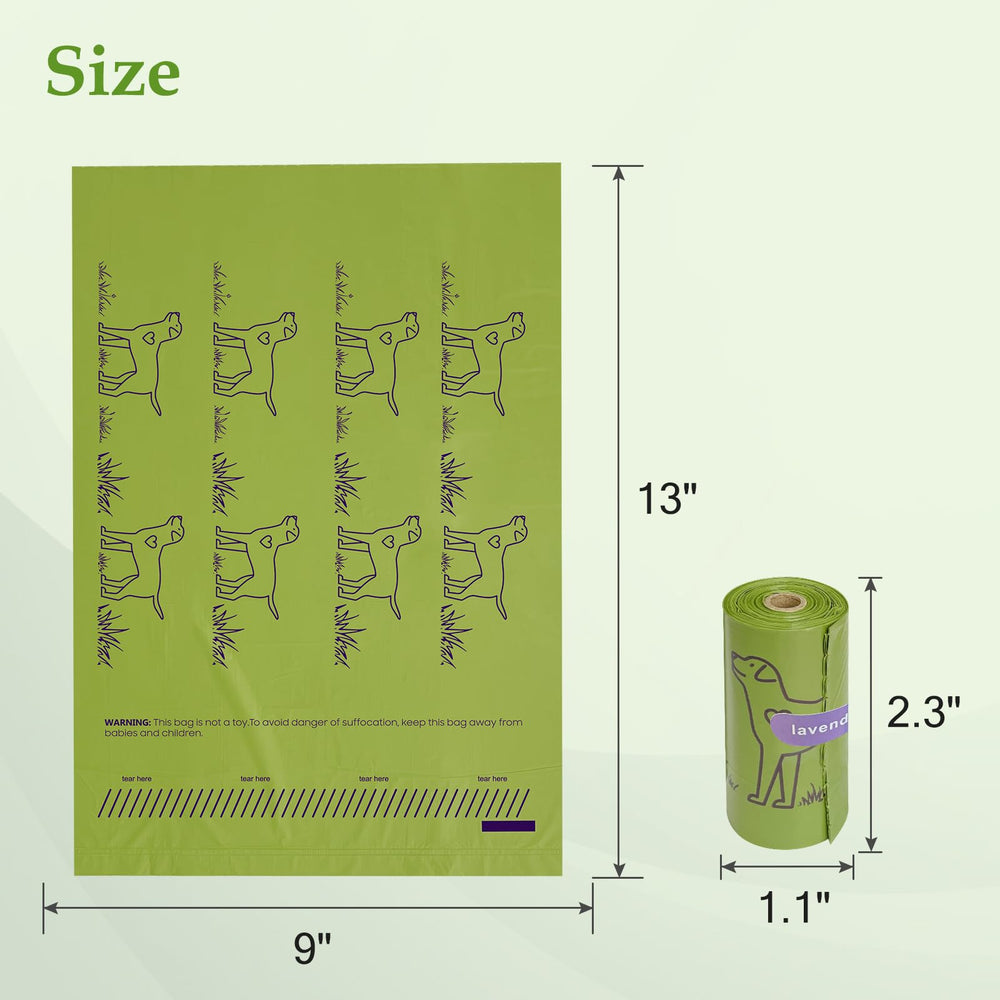 Wowflash Paquete 48 rollos, 720 bolsas para uso prolongado.