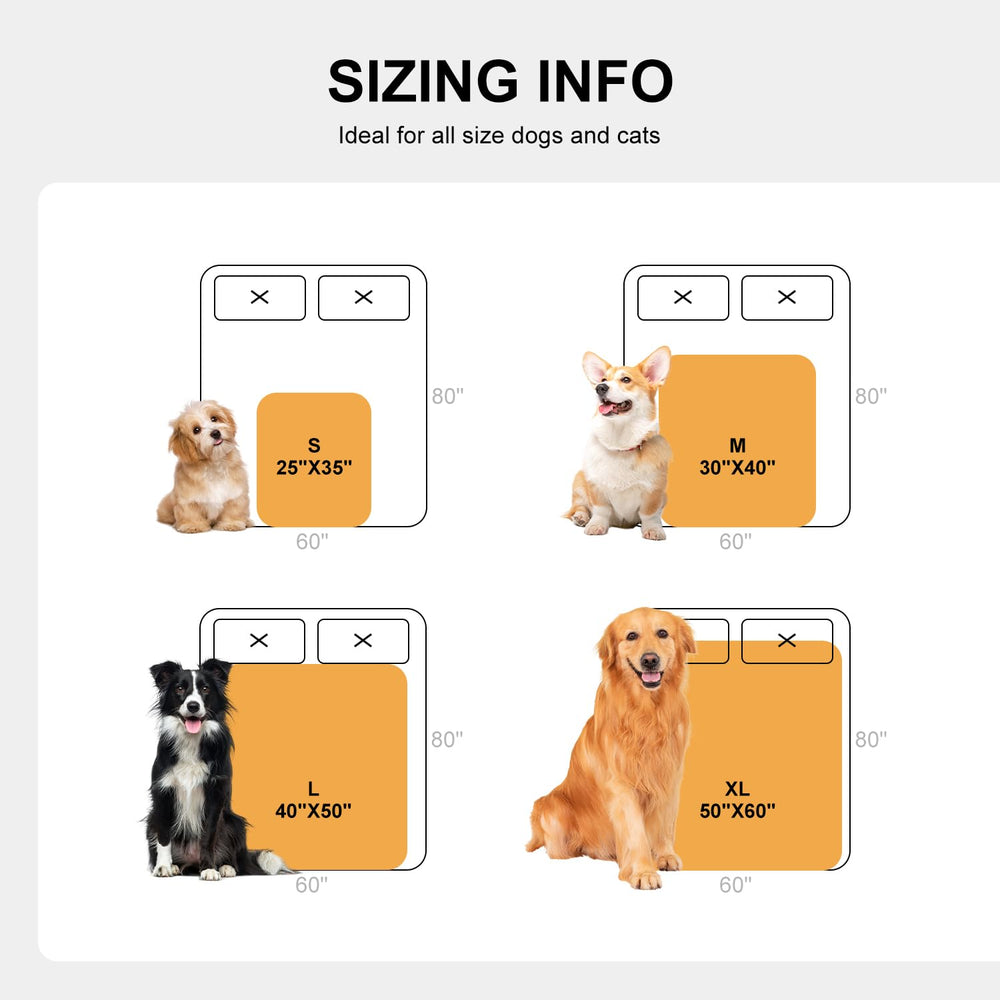Wowohpet manta doble cara reversible para uso todo el año