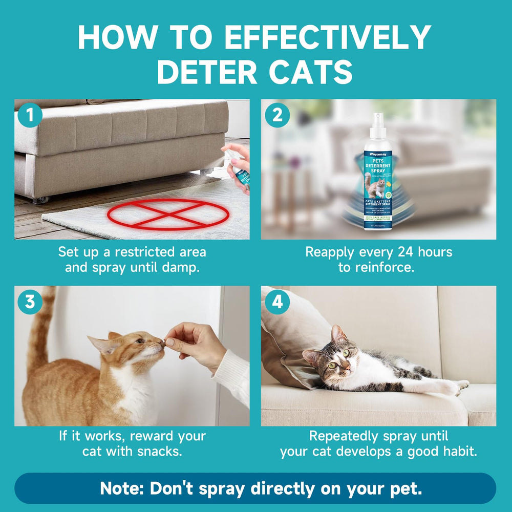 Woyamay Deterrente para Gatos, entorno hogareño más ordenado y libre de gatos.