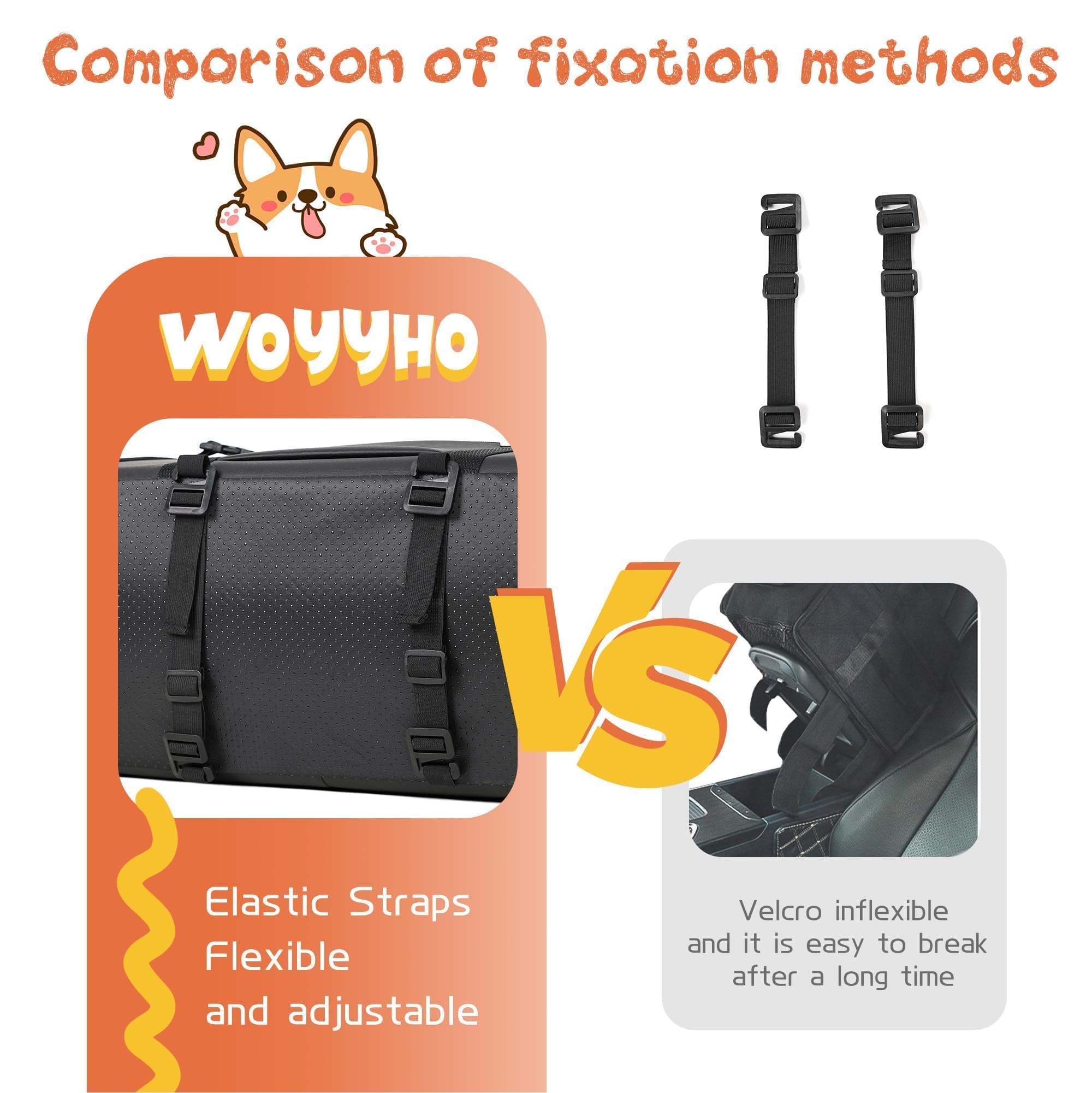 WOYYHO base antideslizante mantiene estable la consola durante la conducción