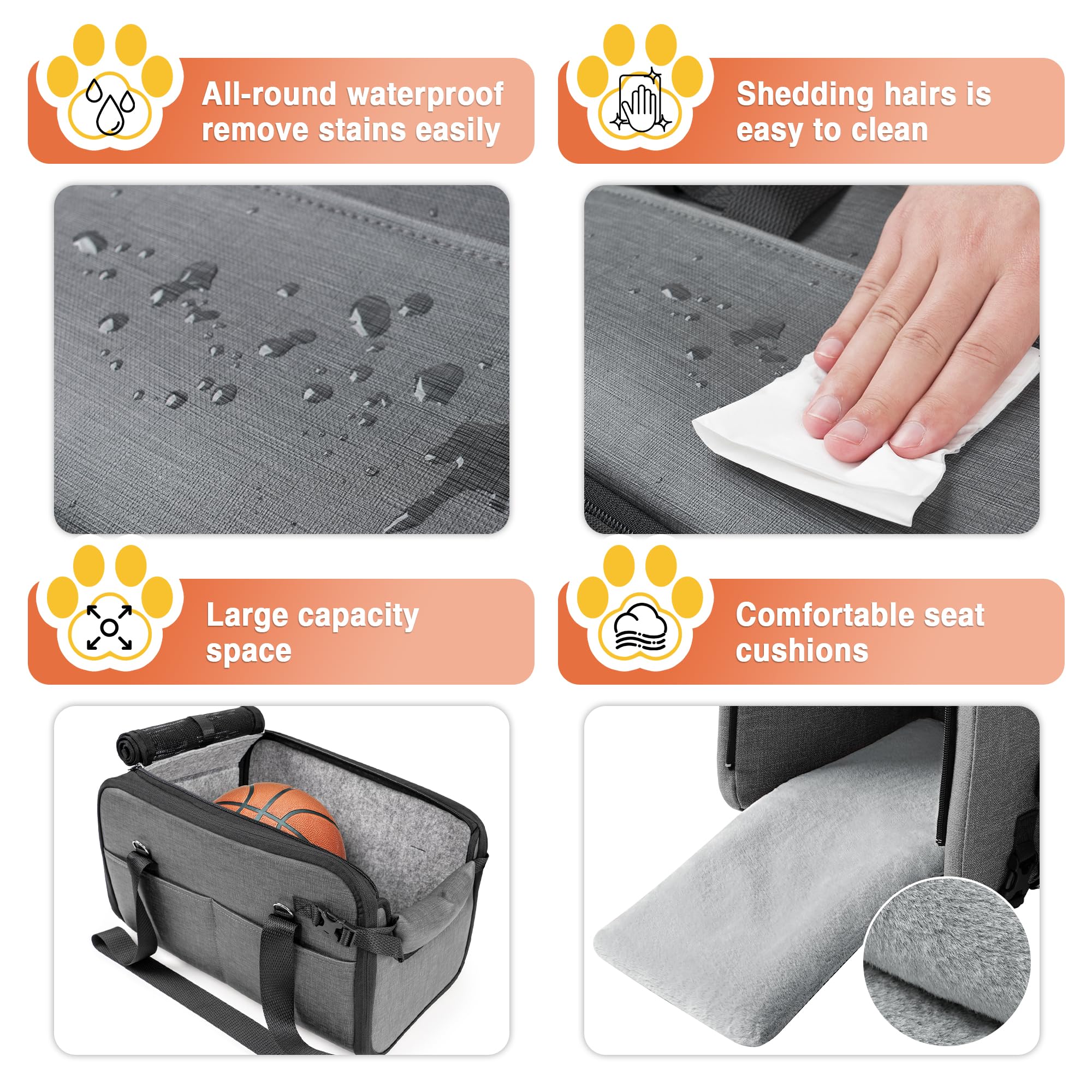 WOYYHO consola para perro desmontable facilita llevarla y guardar cuando no se usa.